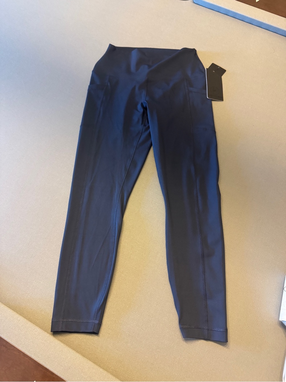 90 Degree By Reflex Navy Performance Leggings